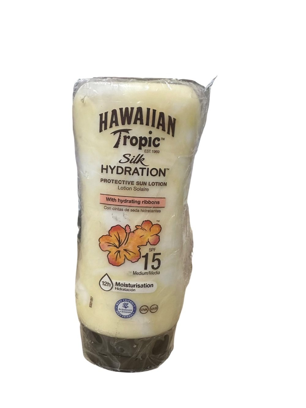 Hawaiian Tropic Silk Hydration SPF 15 Protective Sun Lotion - Cream